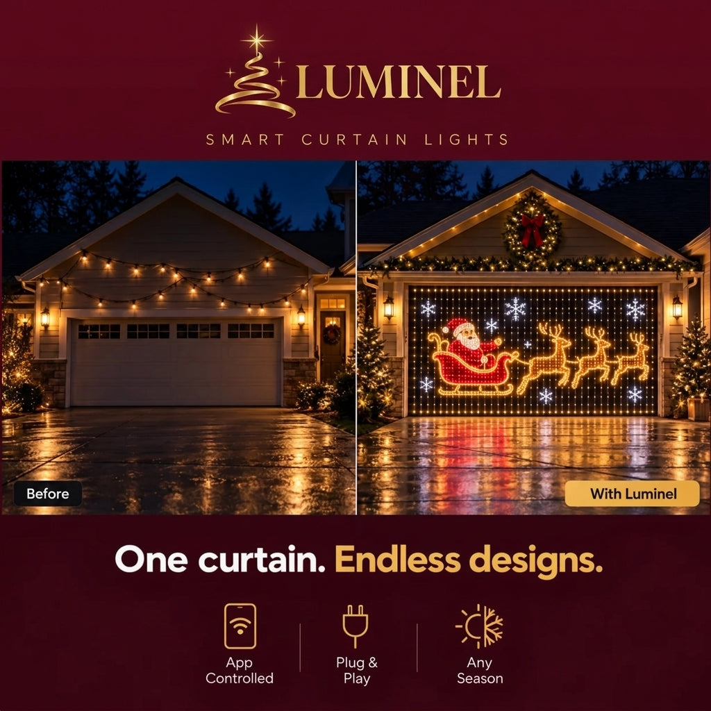 Luminel™ Smart Curtain LED Lights