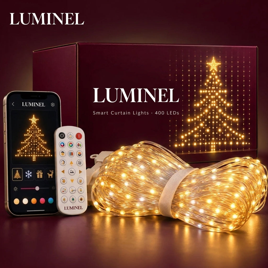 Luminel™ Smart Curtain LED Lights