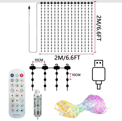 Luminel™ Smart Curtain LED Lights