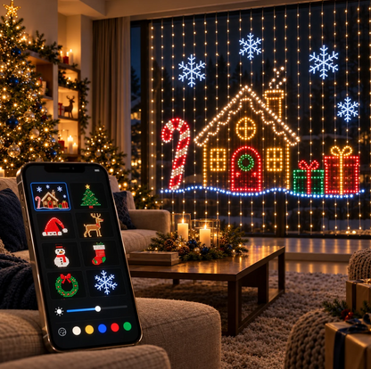 Luminel™ Smart Curtain LED Lights